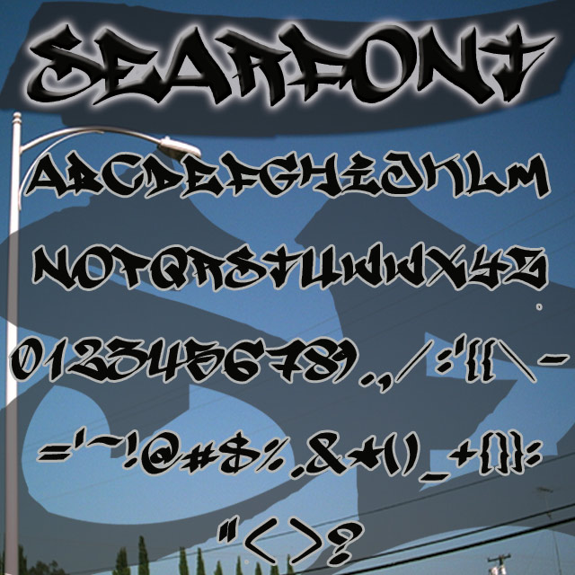 SearFont Poster Image