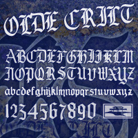 Olde Crilt Graffiti Font