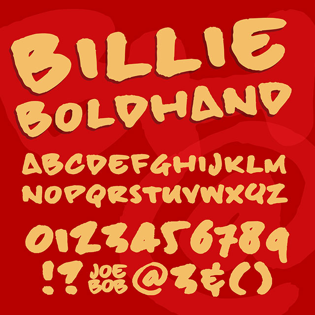 Billie Bold Hand Poster Image