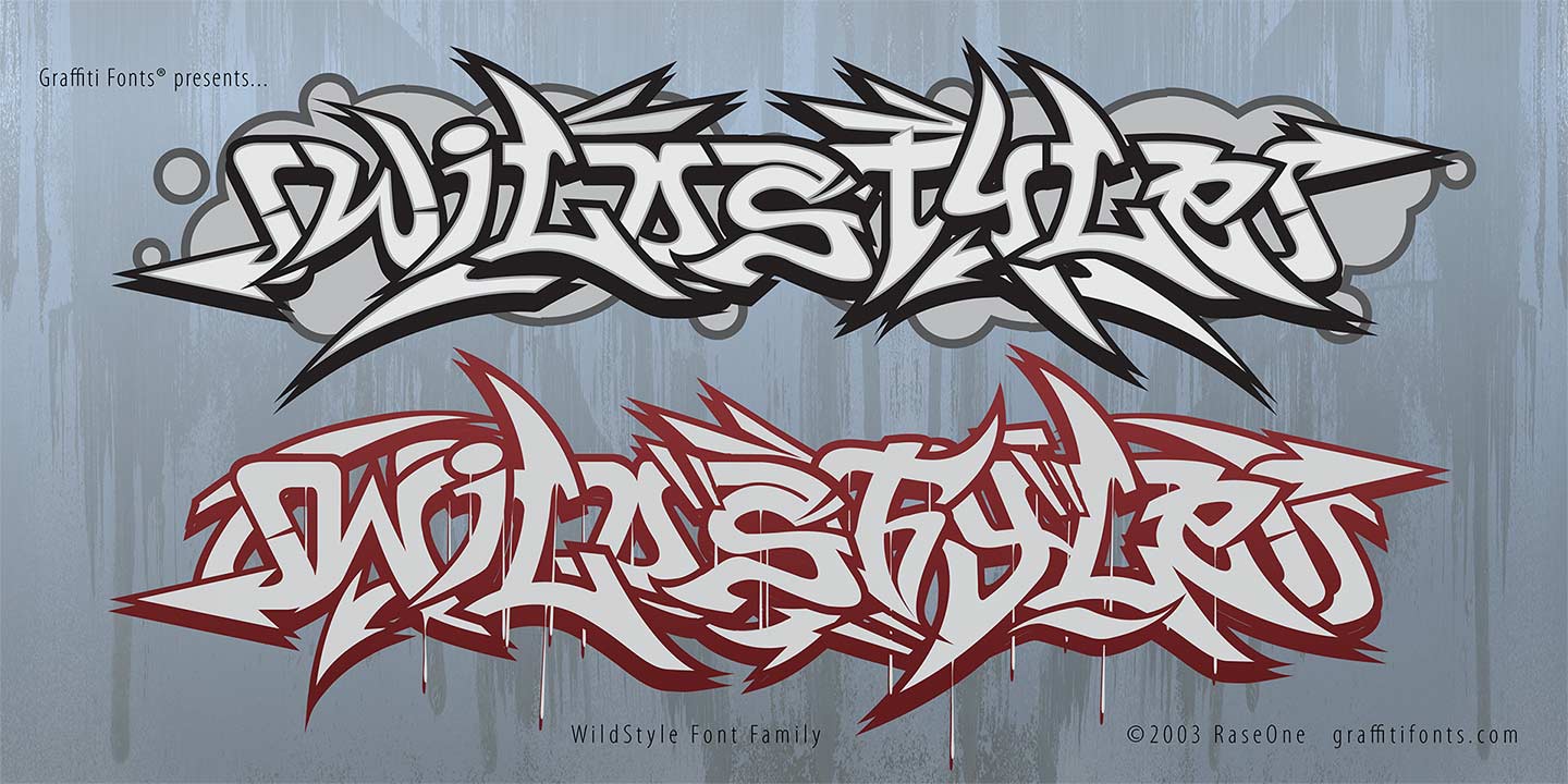 Wildstyle Graffiti Lettertypen Alfabet