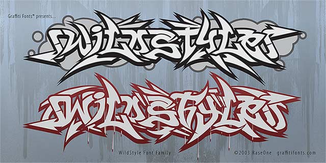 wildstyle Graffiti Font Image #1