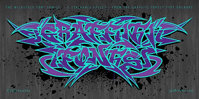 wildstyle Graffiti Font Image #4