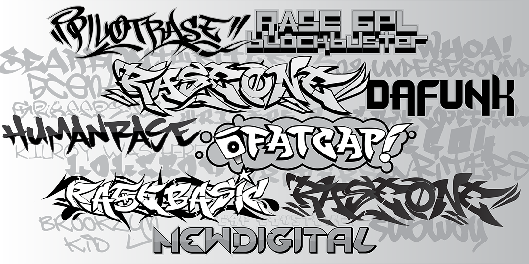 GF2 Graffiti Fonts