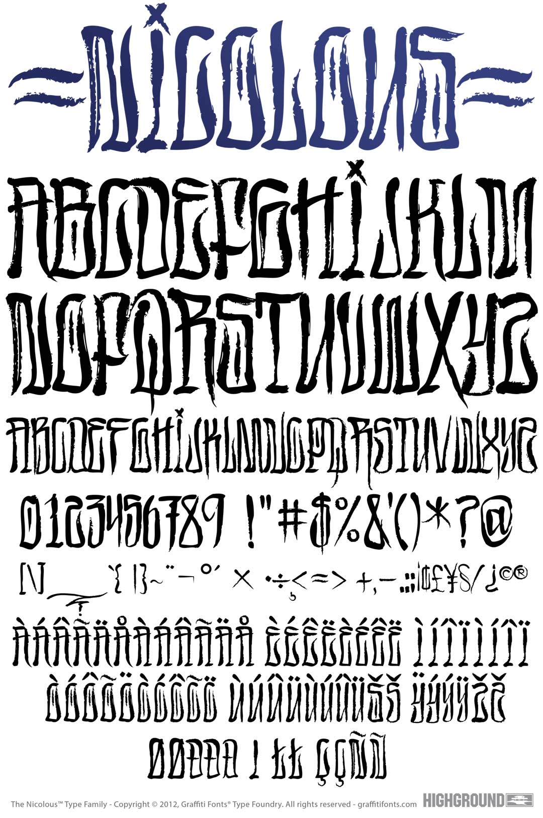 Nicolous Type Specimen