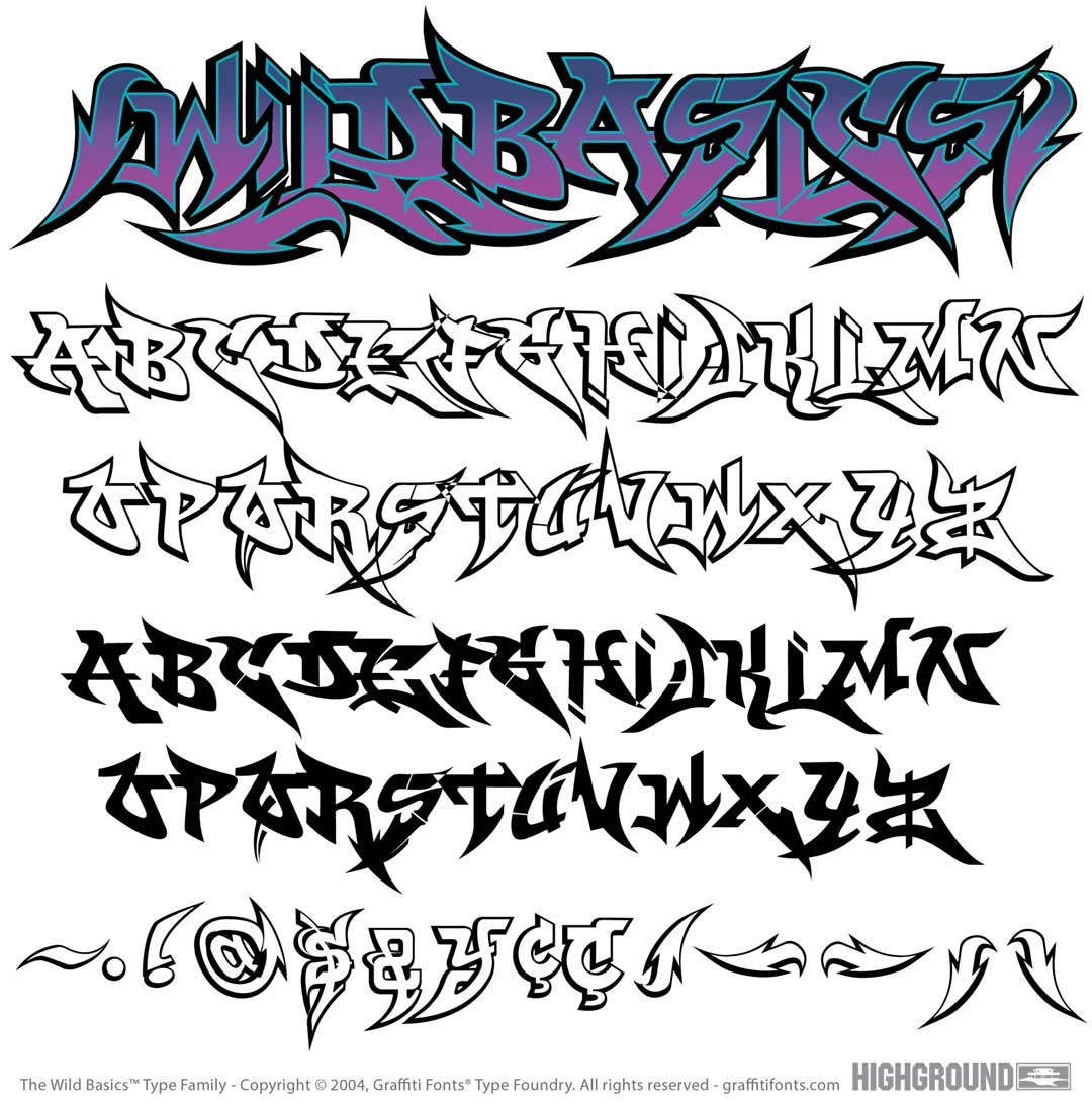 WildBasics Type Specimen