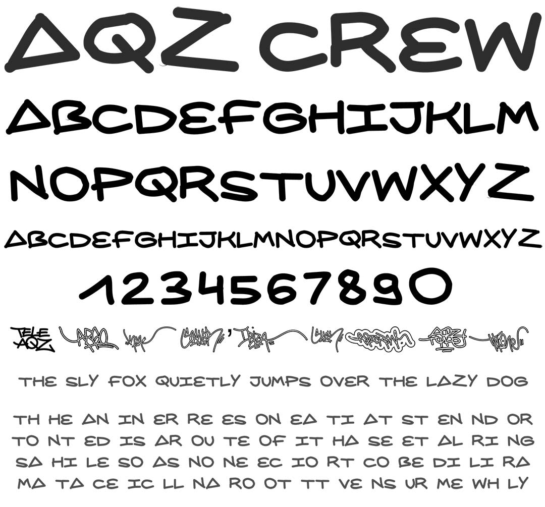AQZ Crew Type Specimen