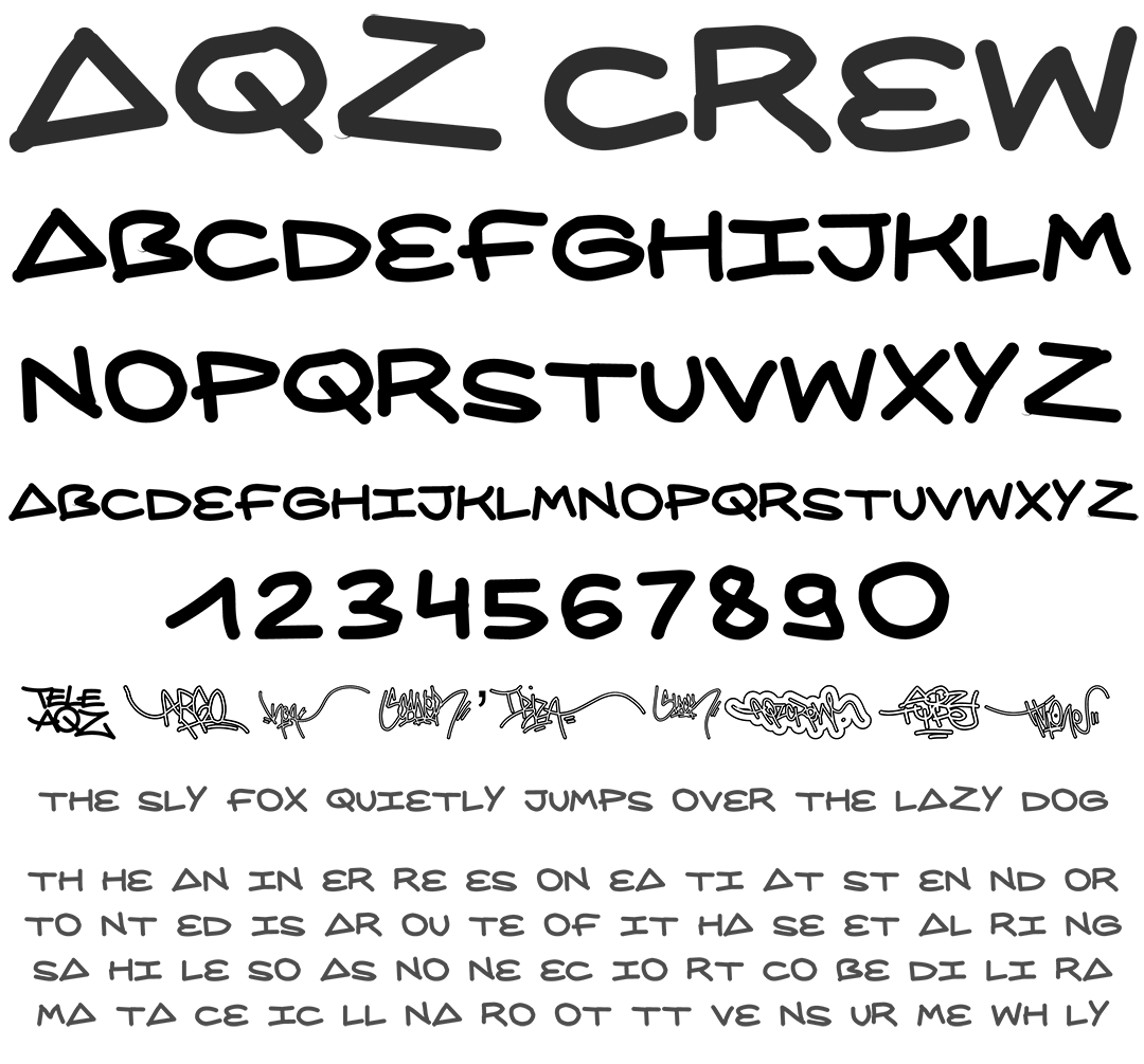 AQZ Crew Type Specimen