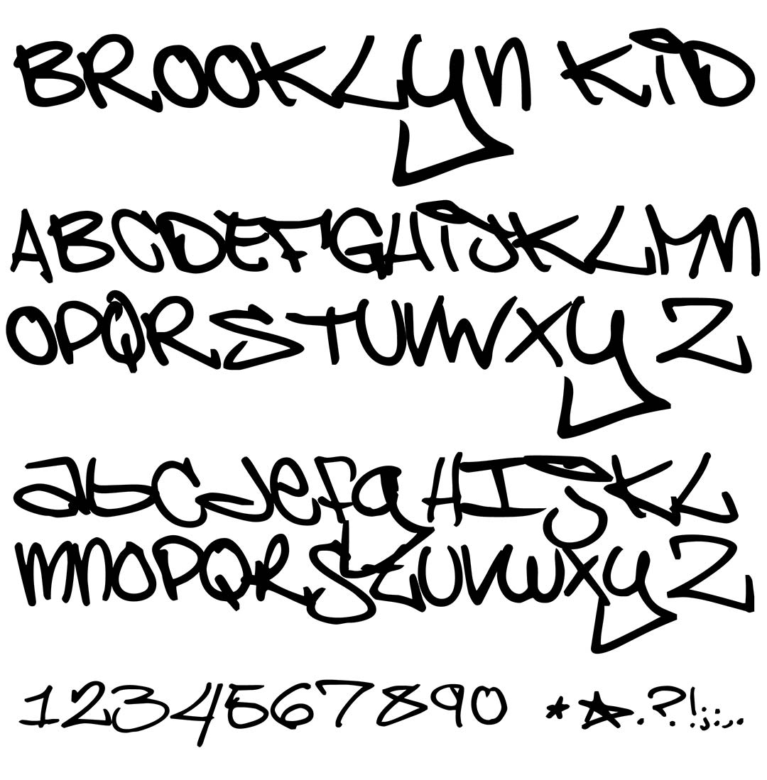 Brooklyn Kid Type Specimen